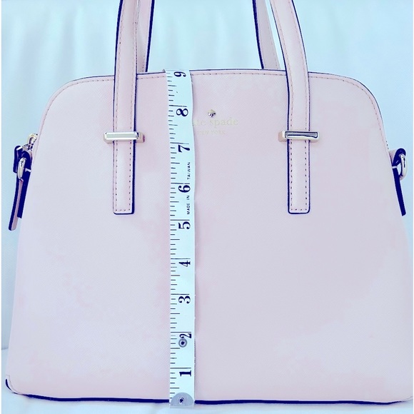 KATE SPADE PINK BLUSH CEDAR STREET MAISE CROSSBODY SATCHEL PURSE ๐ - Picture 9 of 10